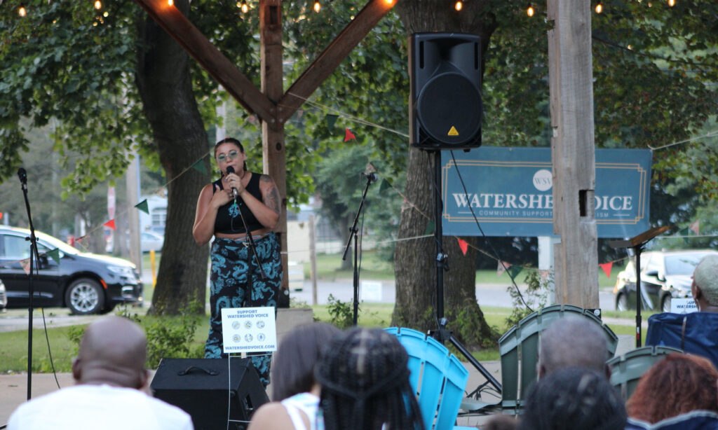 Local artist performing at Watershed Voice Artist Showcase